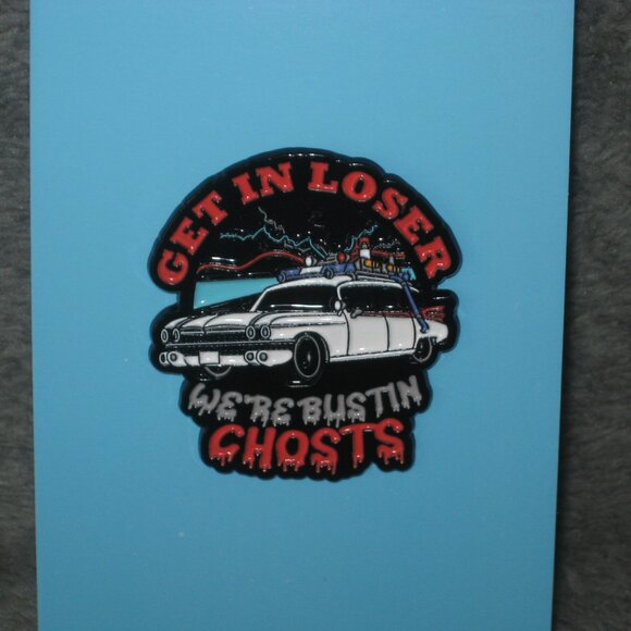 Ghostbusters Get In Loser We're Bustin Ghosts Metal Enamel Pin 251042A2 - Picture 4 of 7